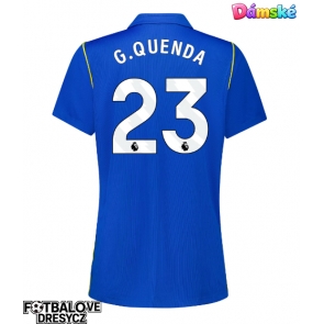 Chelsea Geovany Quenda #23 Dámské Domácí Dres 2026-27 Krátký Rukáv